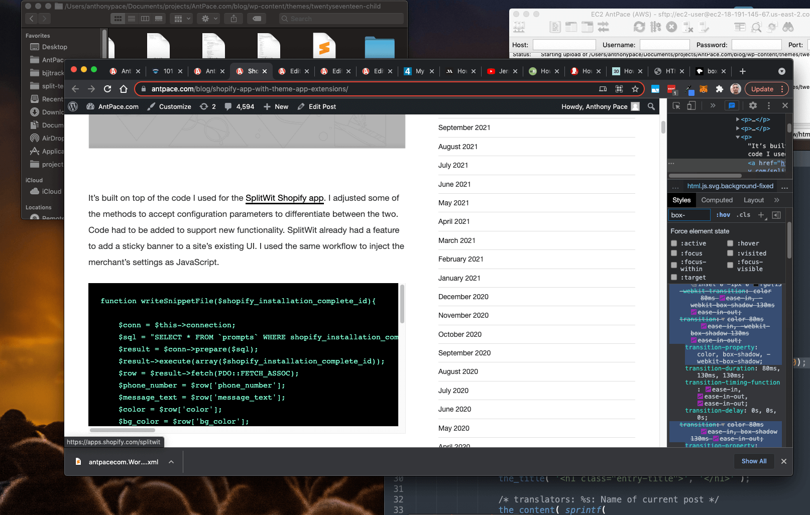 css techniques