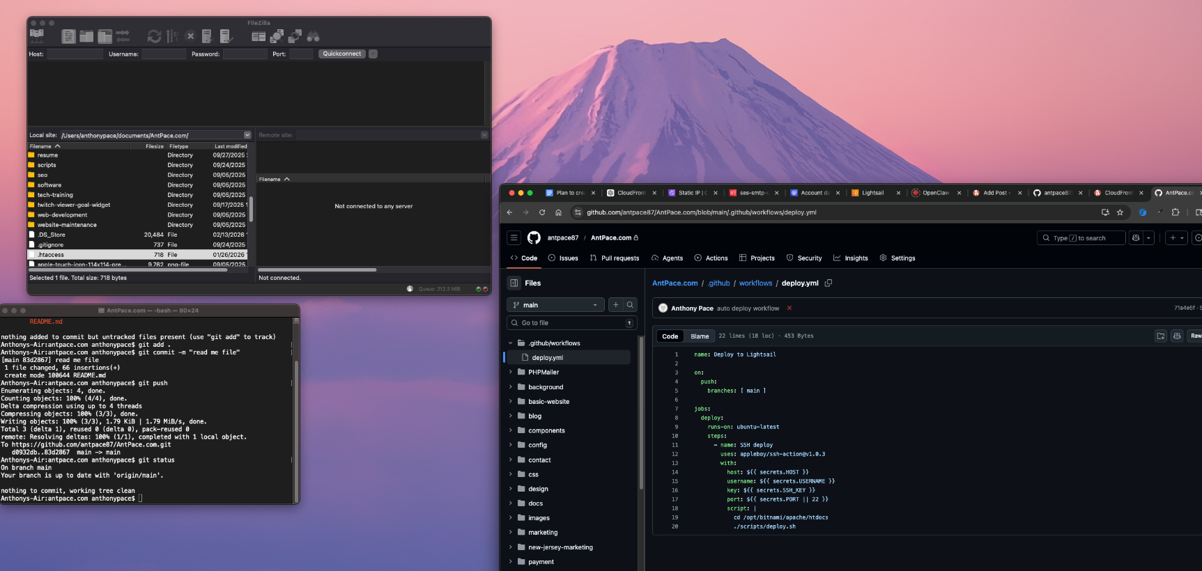 github deployment flow